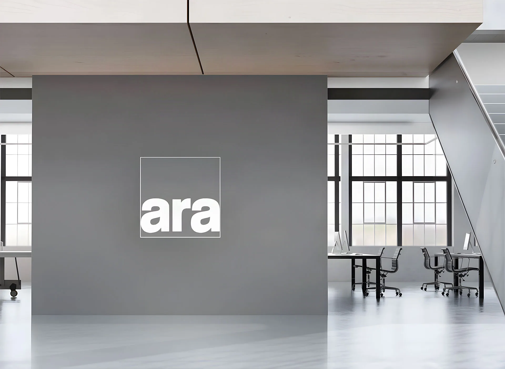 Gli uffici di ARA Design a Londra